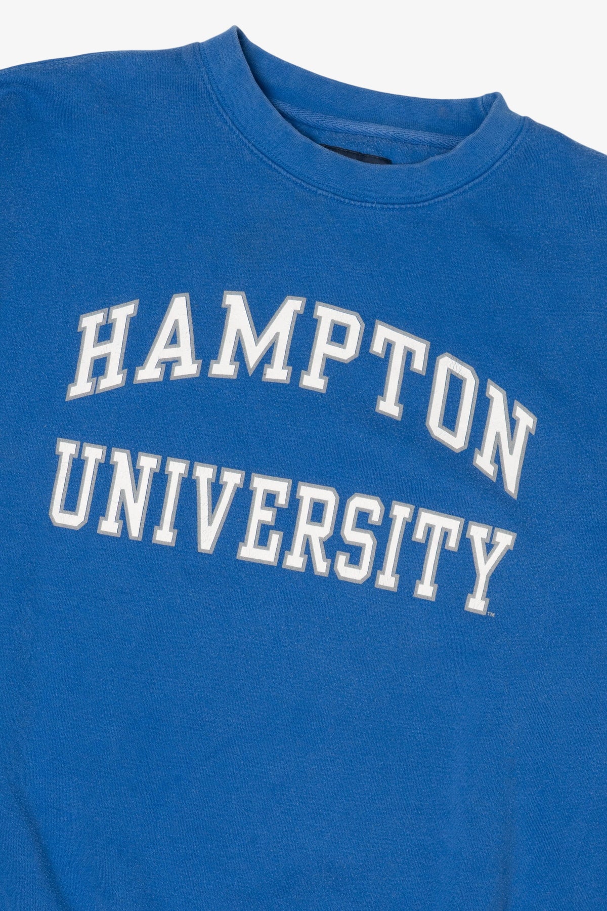 Vintage Blue Hampton University Sweatshirt (1990s)