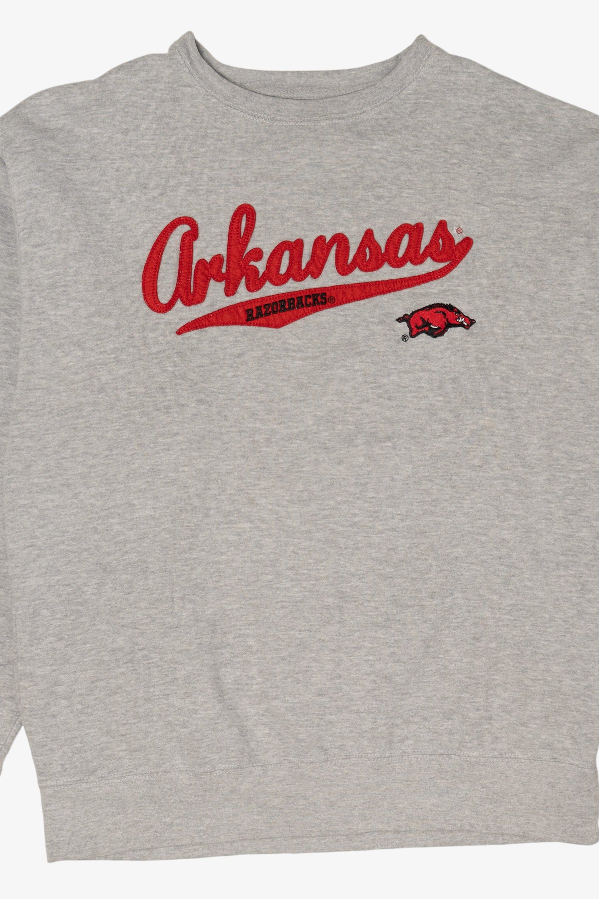 Vintage Gray Arkansas Razorbacks Sweatshirt (2000s)