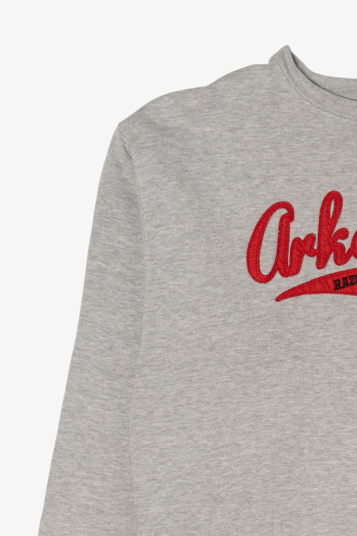 Vintage Gray Arkansas Razorbacks Sweatshirt (2000s)
