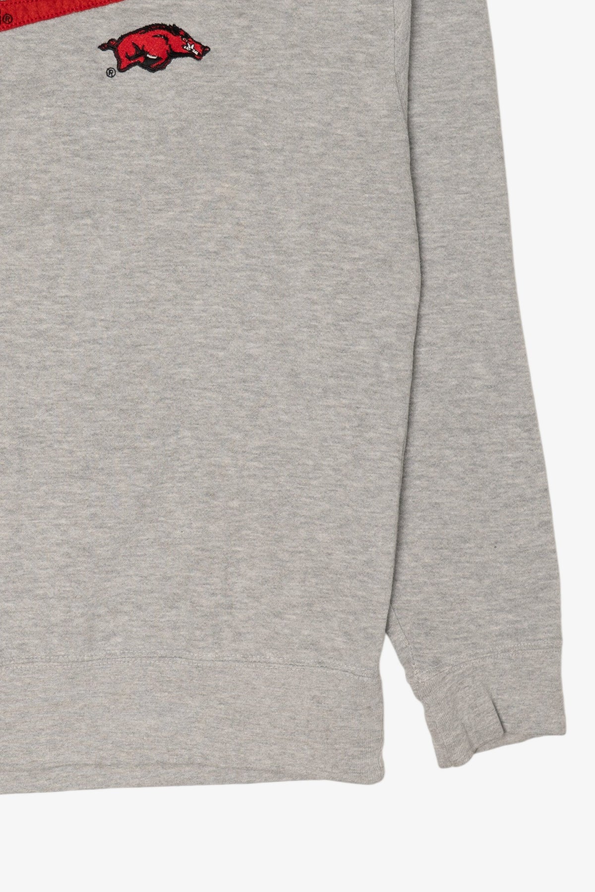 Vintage Gray Arkansas Razorbacks Sweatshirt (2000s)