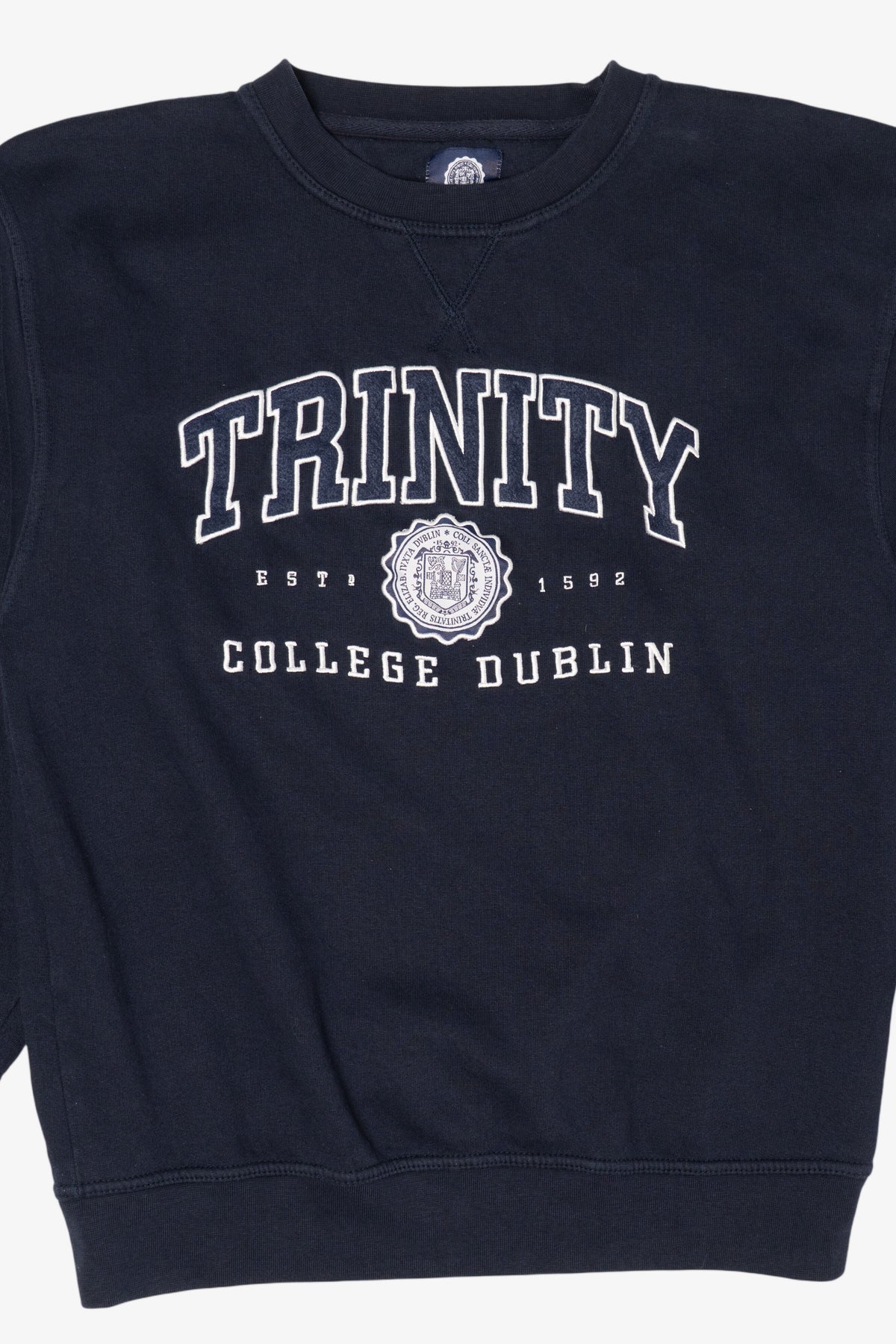 Vintage Navy Blue Trinity College Dublin Sweatshirt (2000s)