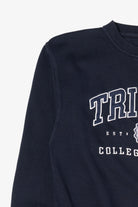 Vintage Navy Blue Trinity College Dublin Sweatshirt (2000s)