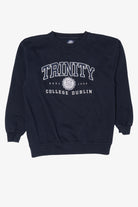 Vintage Navy Blue Trinity College Dublin Sweatshirt (2000s)