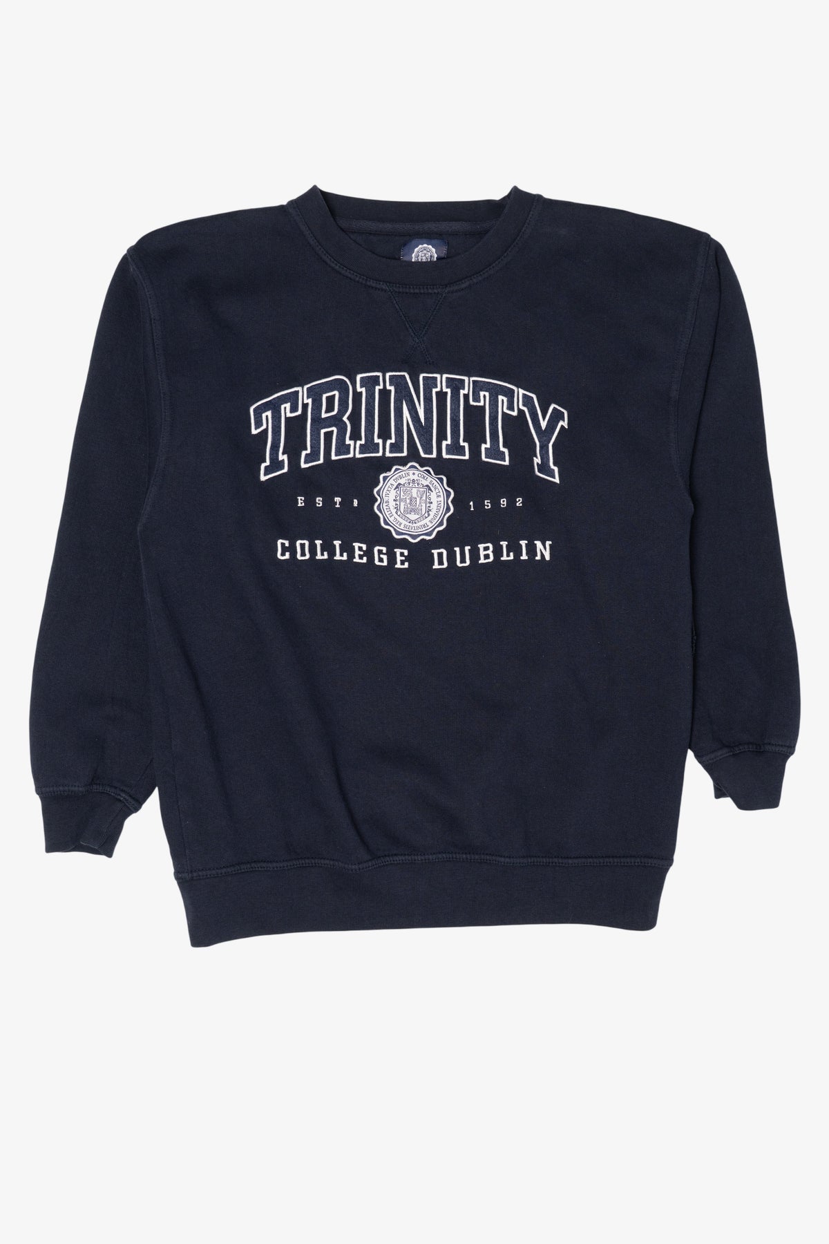 Vintage Navy Blue Trinity College Dublin Sweatshirt (2000s)