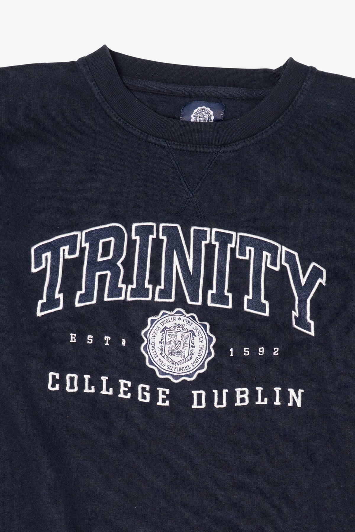Vintage Navy Blue Trinity College Dublin Sweatshirt (2000s)