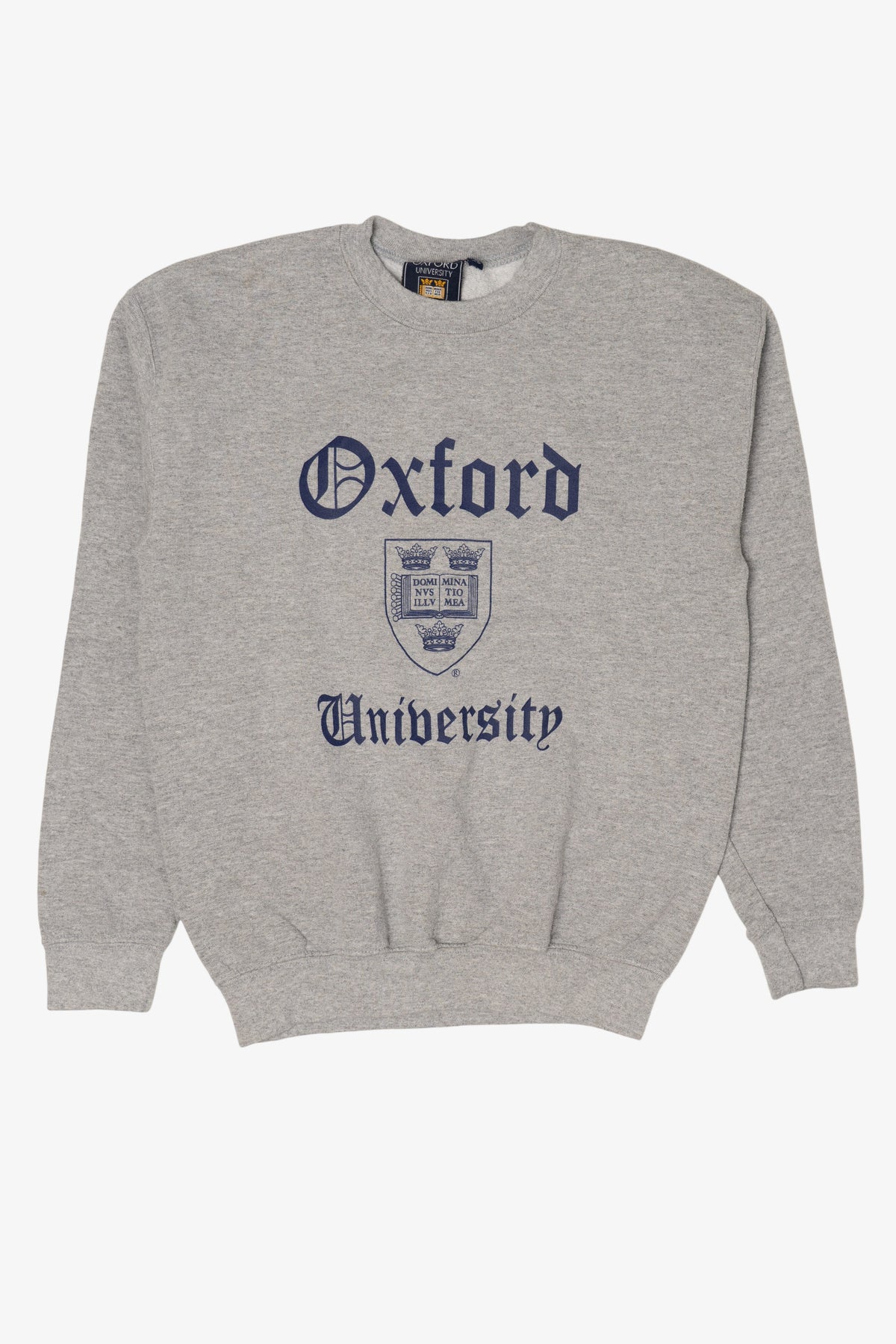 Vintage Gray Oxford University Sweatshirt (1990s)