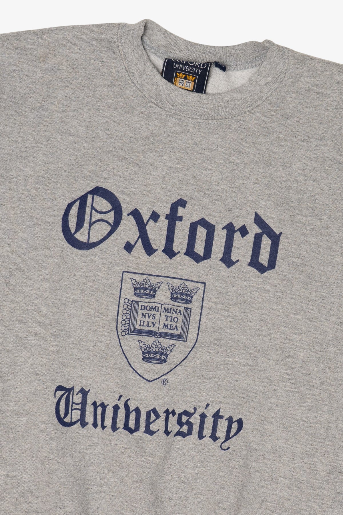 Vintage Gray Oxford University Sweatshirt (1990s)