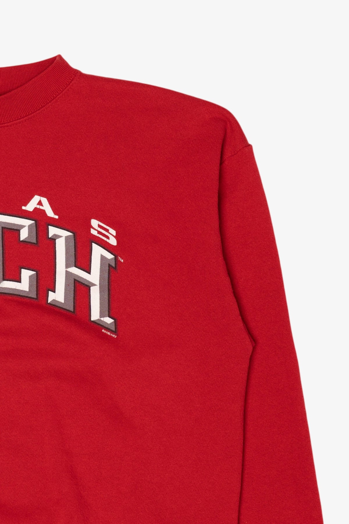 Vintage Red Texas Tech Sweatshirt (1990s)