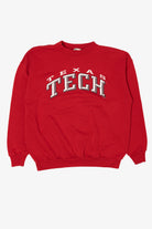 Vintage Red Texas Tech Sweatshirt (1990s)