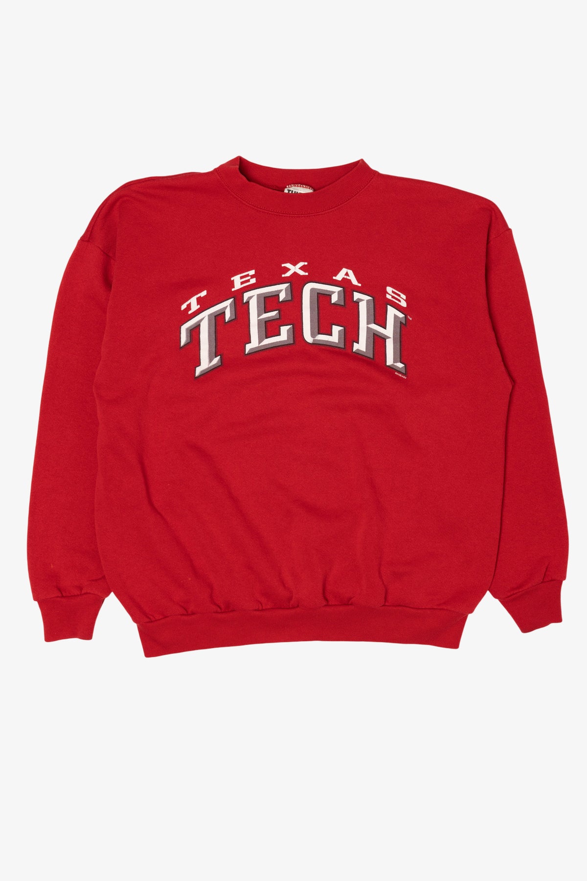 Vintage Red Texas Tech Sweatshirt (1990s)