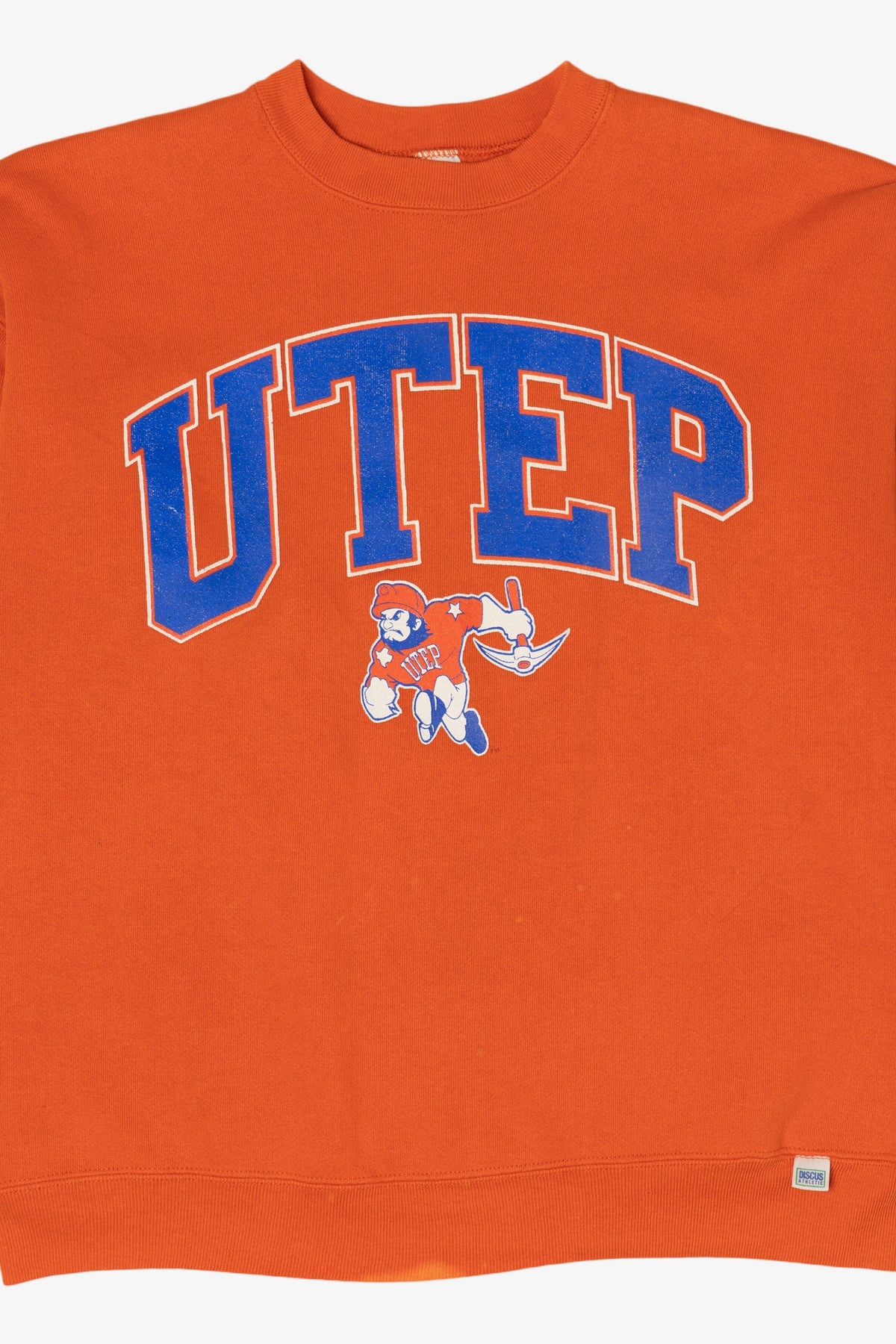 Vintage Orange University Of Texas At El Paso Sweatshirt (1980s)
