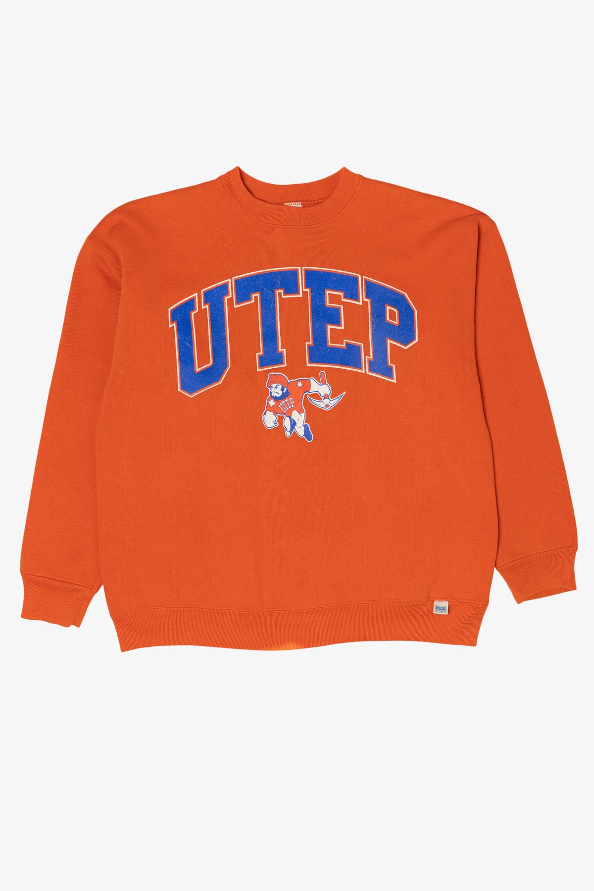 Vintage Orange University Of Texas At El Paso Sweatshirt (1980s)