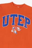 Vintage Orange University Of Texas At El Paso Sweatshirt (1980s)
