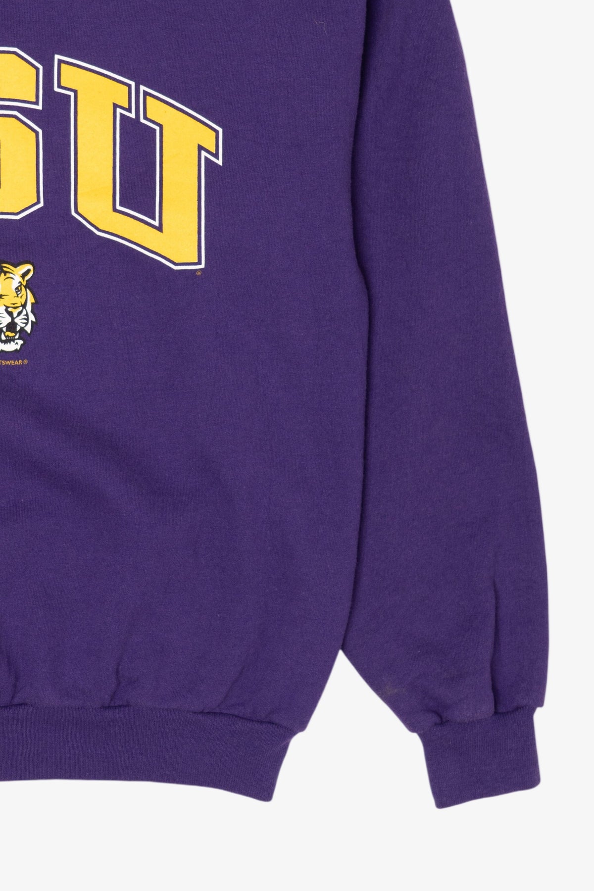 Vintage Purple Louisiana State University Tigers Sweatshirt (1990s)