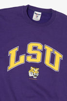 Vintage Purple Louisiana State University Tigers Sweatshirt (1990s)