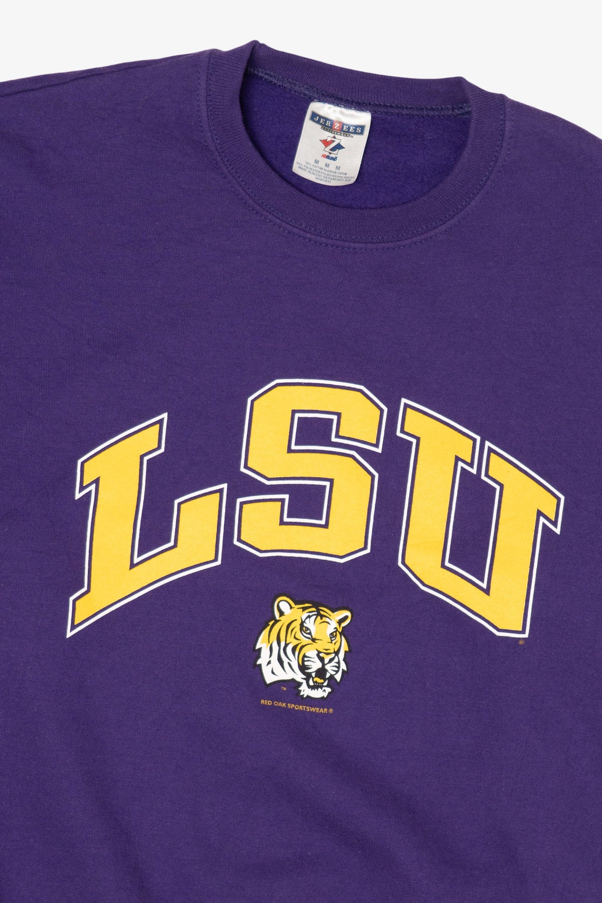 Vintage Purple Louisiana State University Tigers Sweatshirt (1990s)