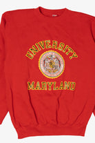 Vintage Red University Of Maryland Sweatshirt (1990s)