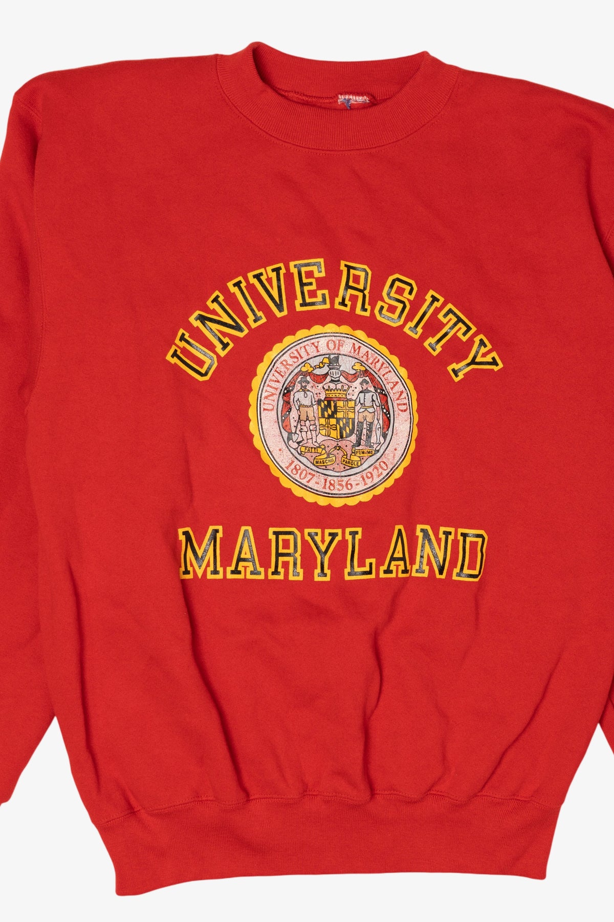 Vintage Red University Of Maryland Sweatshirt (1990s)