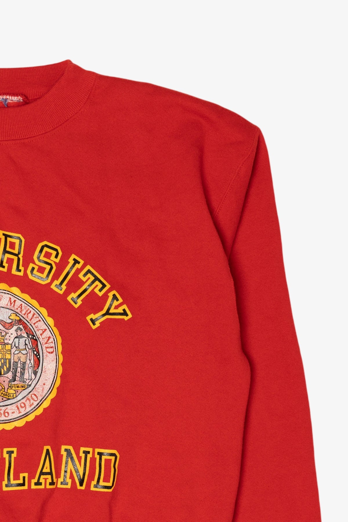 Vintage Red University Of Maryland Sweatshirt (1990s)