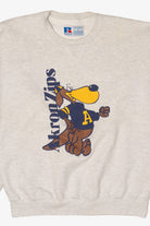 Vintage Gray University Of Akron Zips Sweatshirt (1990s)