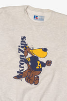 Vintage Gray University Of Akron Zips Sweatshirt (1990s)