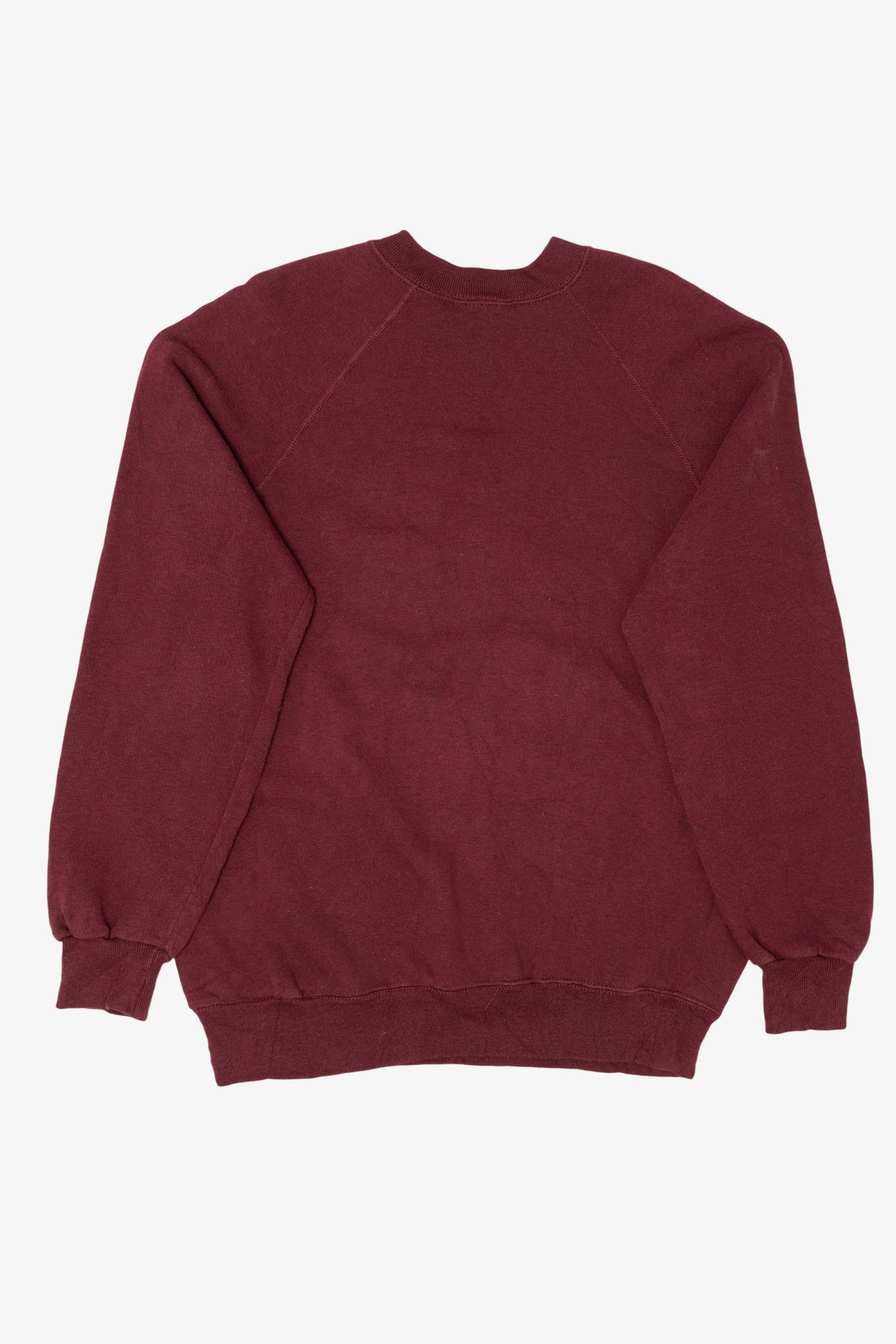 Vintage Burgundy Seymour Tigers Raglan Sweatshirt (1990s)