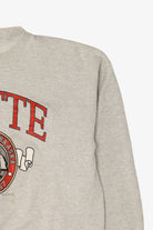 Vintage Distressed Light Gray "Butte" State Of Nebraska Sweatshirt (1990s)