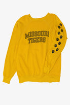 Vintage Yellow Missouri Tigers Sportswear Raglan Sweatshirt (1970s)