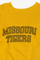 Vintage Yellow Missouri Tigers Sportswear Raglan Sweatshirt (1970s)