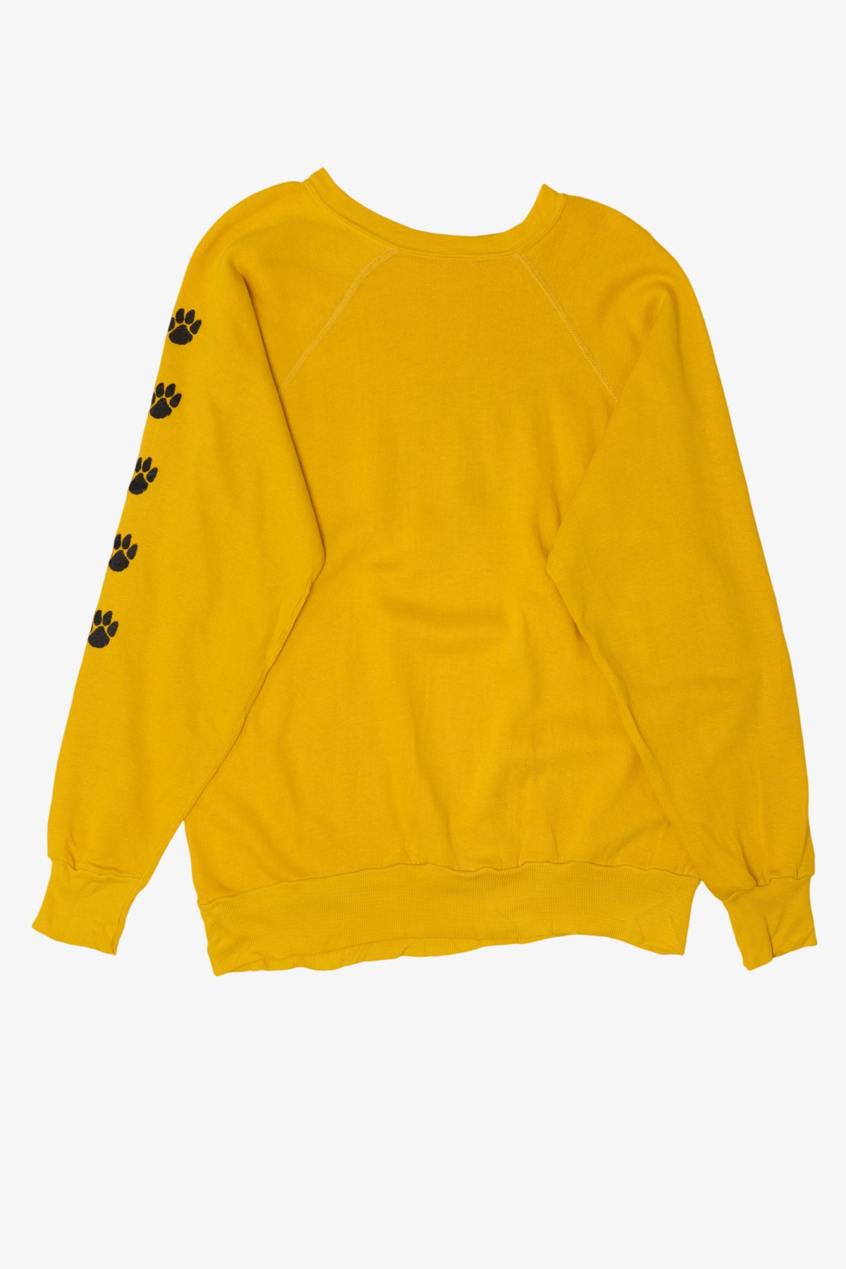 Vintage Yellow Missouri Tigers Sportswear Raglan Sweatshirt (1970s)