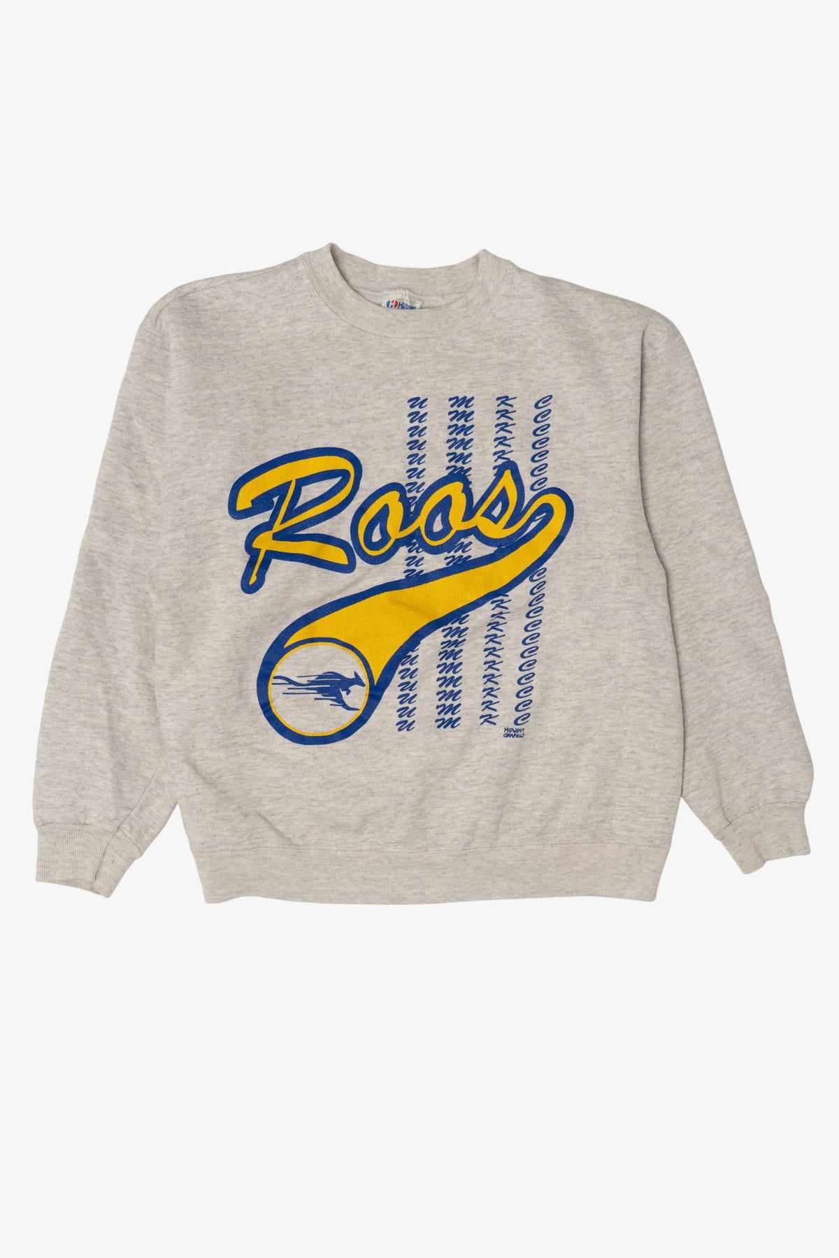 Vintage Gray University Of Missouri Kansas City Roos UMKC Sweatshirt (1990s)