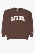Vintage Brown "Santa Cruz" Sweatshirt (1990s)