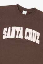 Vintage Brown "Santa Cruz" Sweatshirt (1990s)
