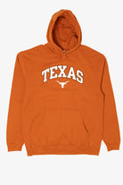 Vintage Orange NCAA Texas Longhorns Hooded Sweatshirt (2000s)