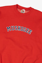 Vintage Red Muskogee Sweatshirt (2000s)