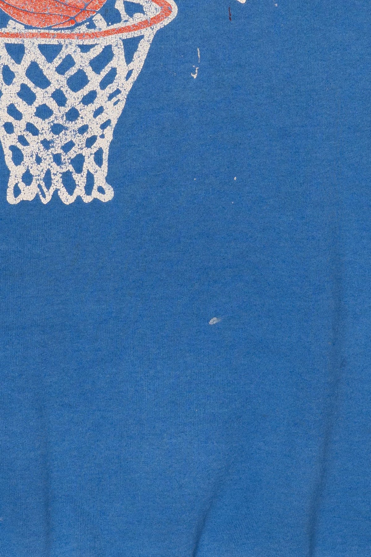 Vintage Blue Wheatland Mules Basketball Raglan Sweatshirt (1990s)