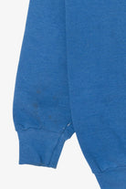 Vintage Blue Wheatland Mules Basketball Raglan Sweatshirt (1990s)