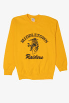 Vintage Yellow Middletown Raiders Sweatshirt (2000s)