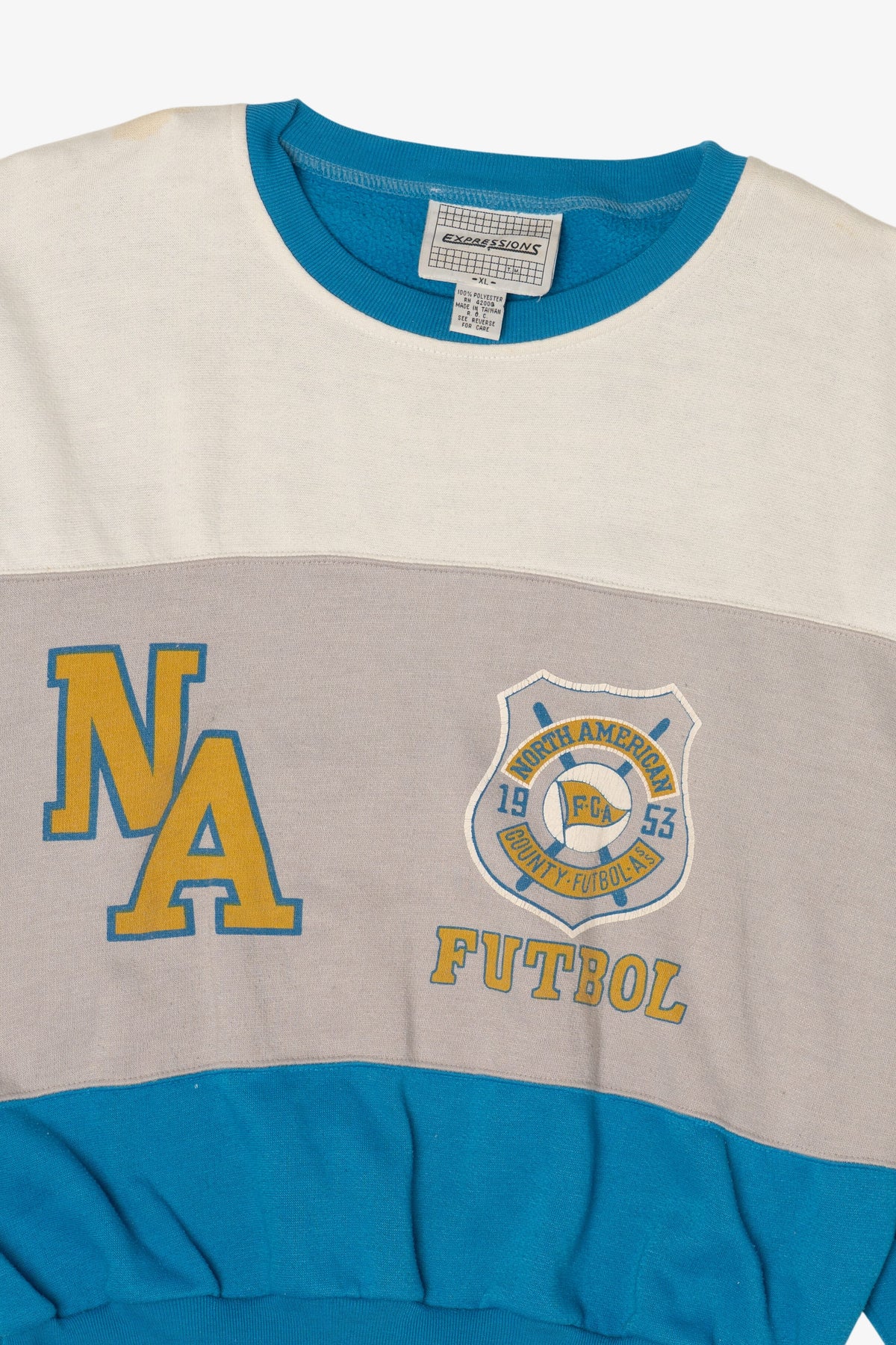 Vintage North American County Futbol Sweatshirt (1980s)