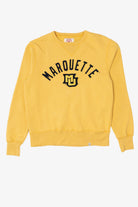 Yellow Marquette University Sweatshirt (2010s)