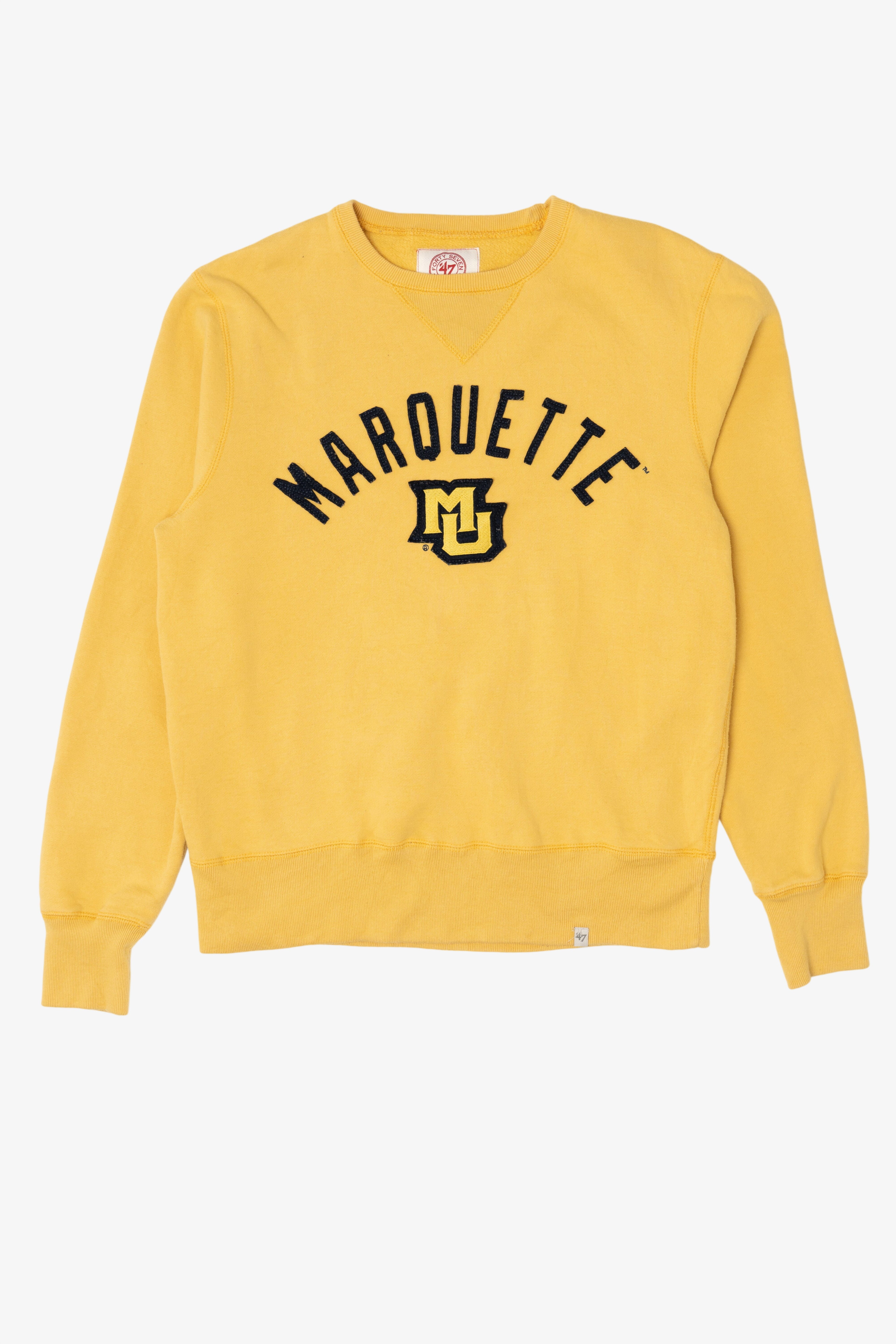 Yellow Marquette University Sweatshirt (2010s)