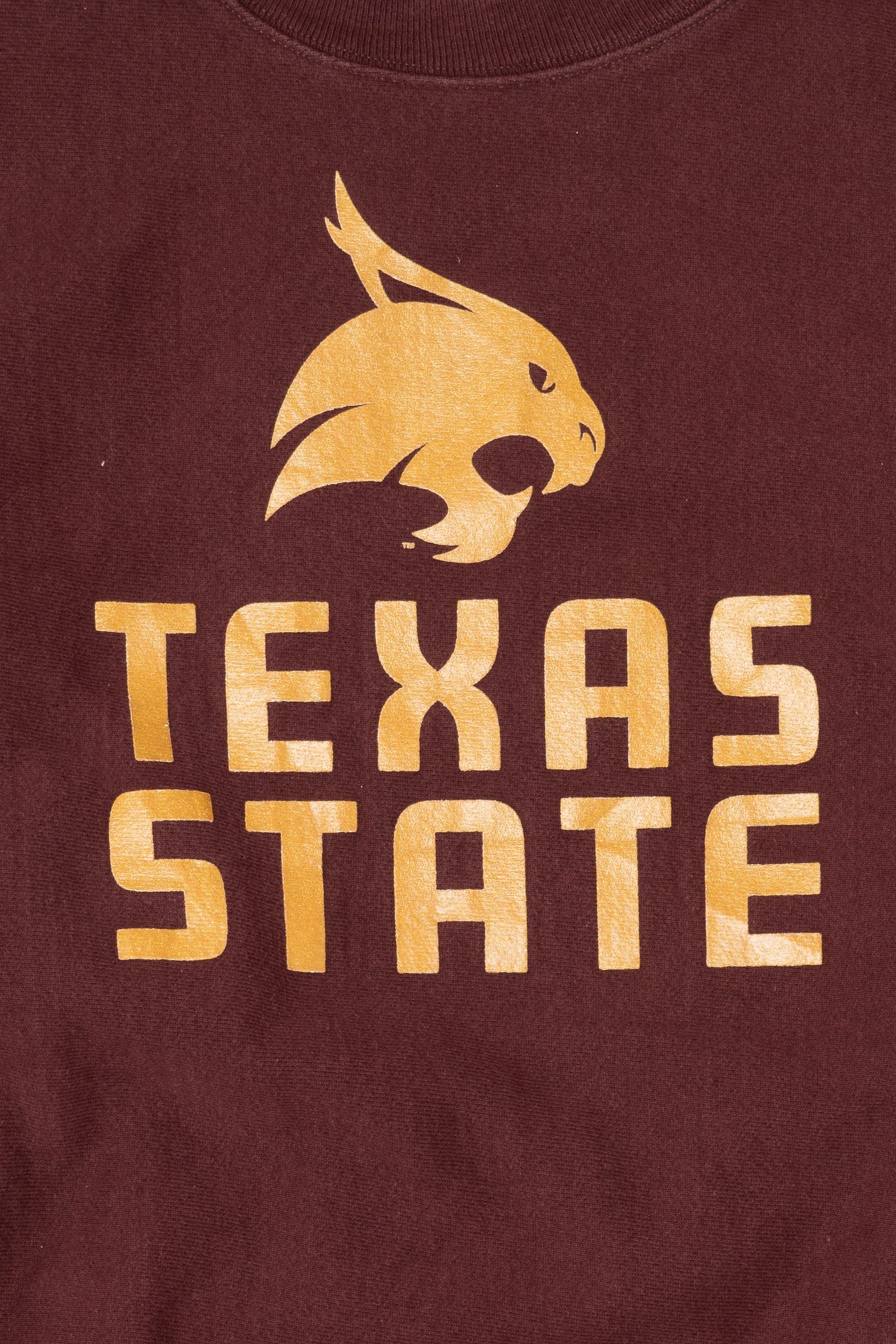 Burgundy Champion Texas State Sweatshirt (2010s)