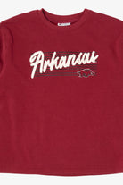 Red University Of Arkansas Razorbacks Sweatshirt (2010s)