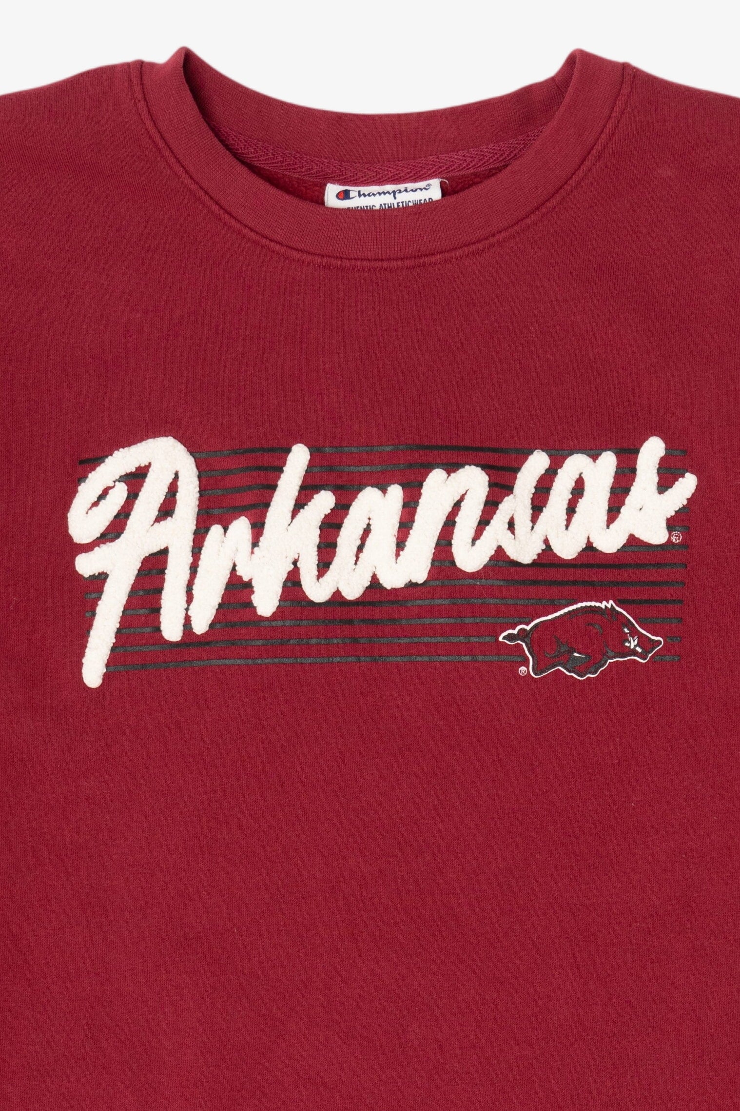 Red University Of Arkansas Razorbacks Sweatshirt (2010s)