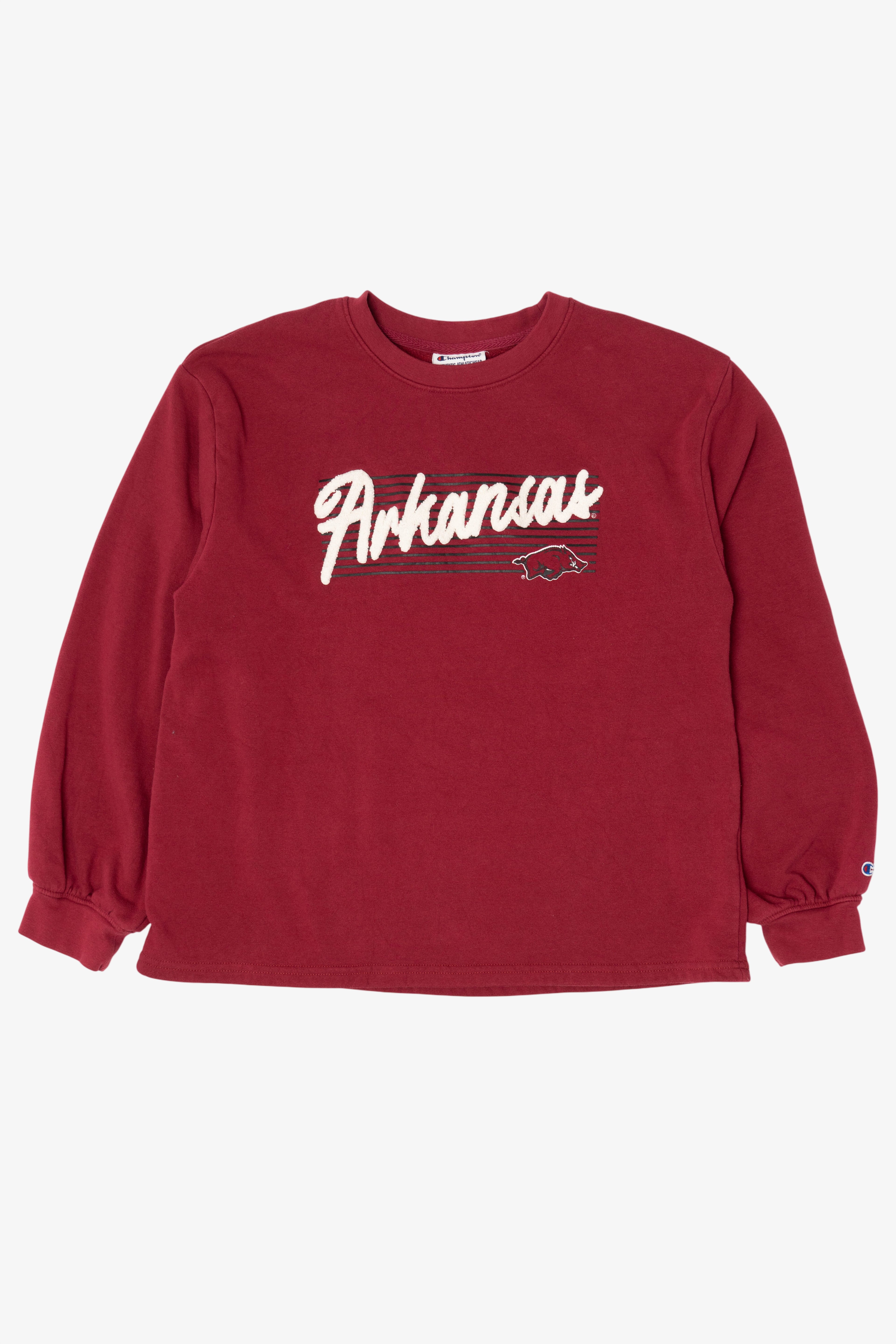 Red University Of Arkansas Razorbacks Sweatshirt (2010s)