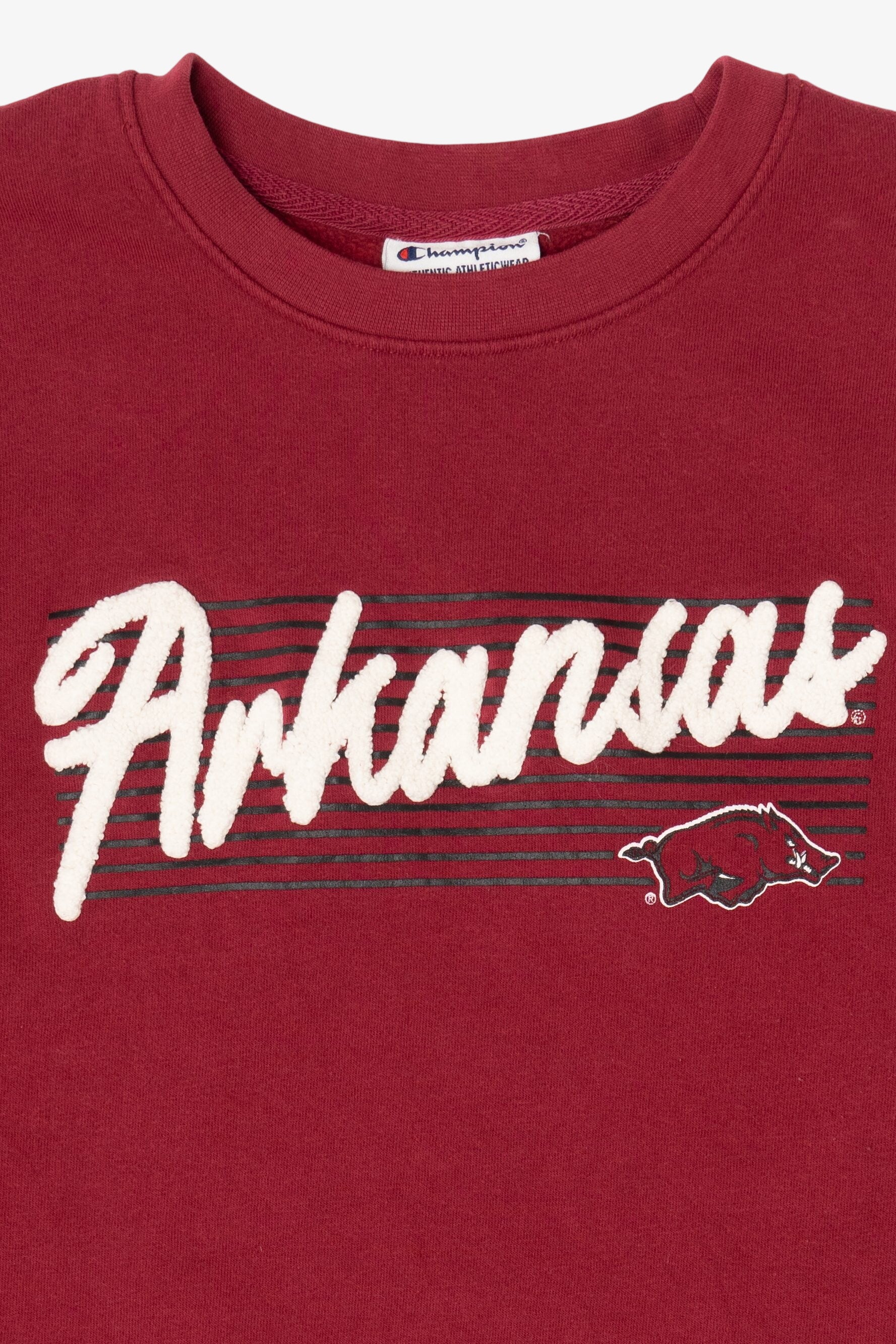 Red University Of Arkansas Razorbacks Sweatshirt (2010s)