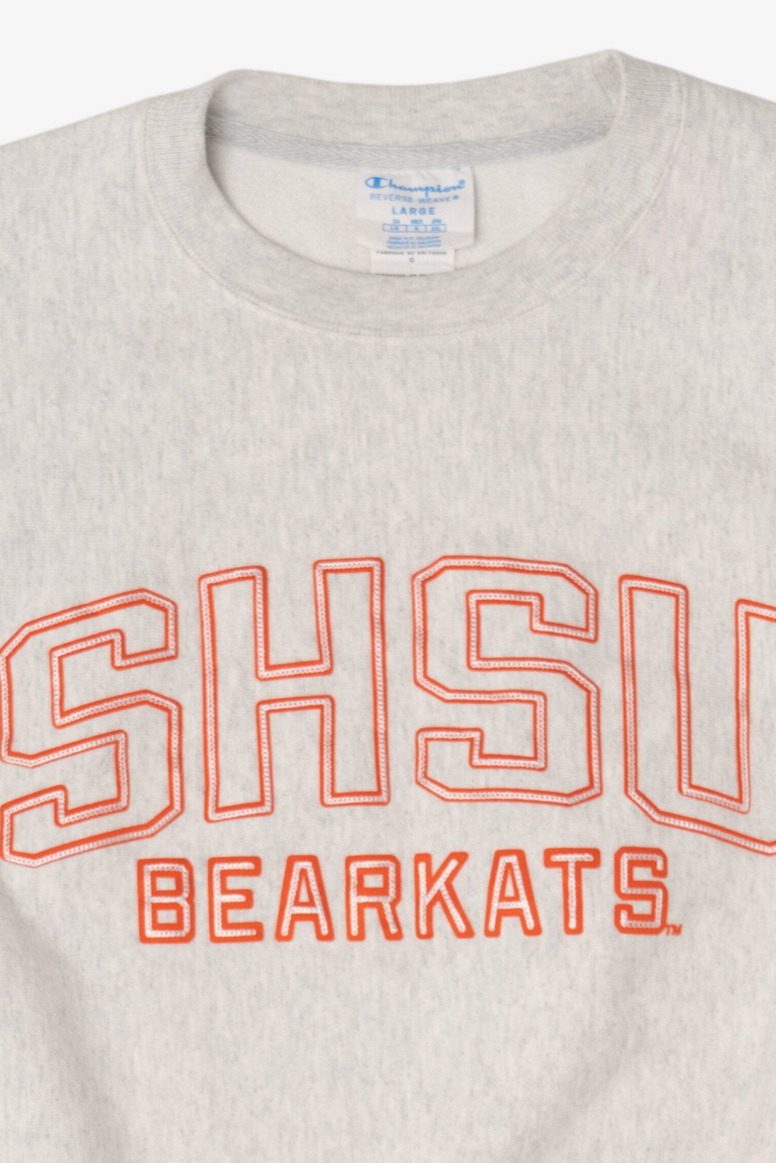 Light Gray Sam Houston State University Bearkats Sweatshirt (2010s)