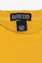 Yellow Lands' End "Michigan" Sweatshirt (2020s)
