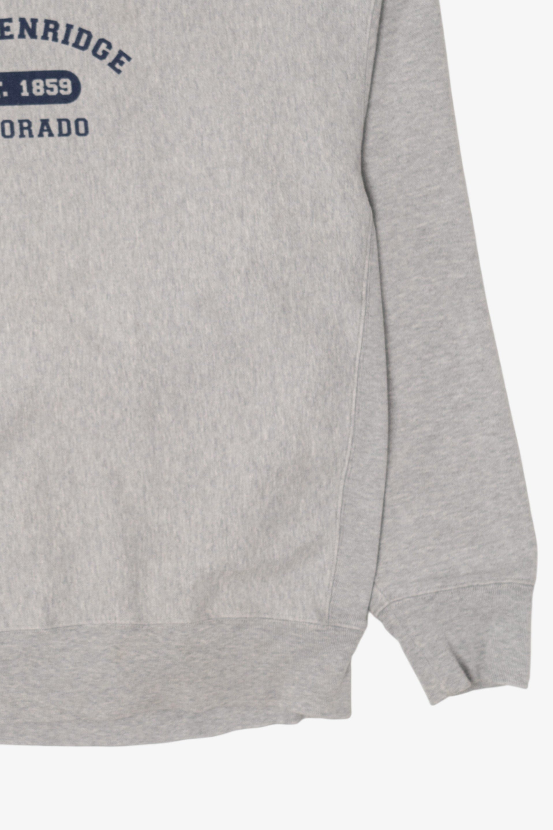 Gray Breckenridge Colorado Sweatshirt (2010s)