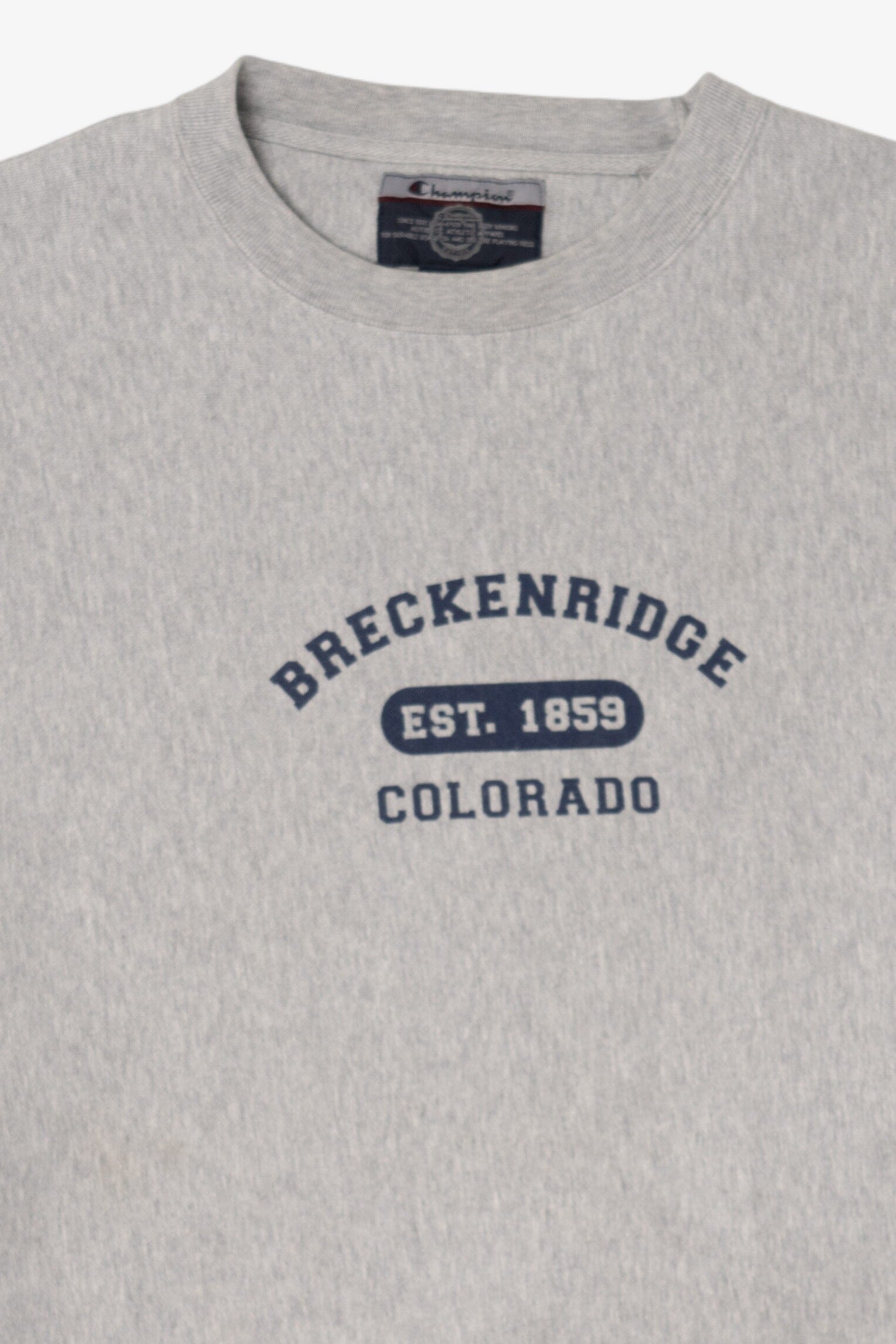 Gray Breckenridge Colorado Sweatshirt (2010s)